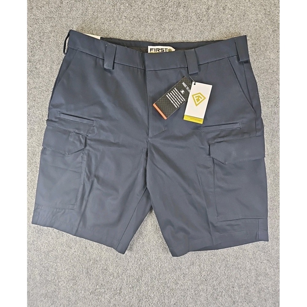 FIRST TACTICAL 115006 M'S COTTON CARGO SHORTS‎ MENS SIZE 36 MIDNIGHT NAVY 1374